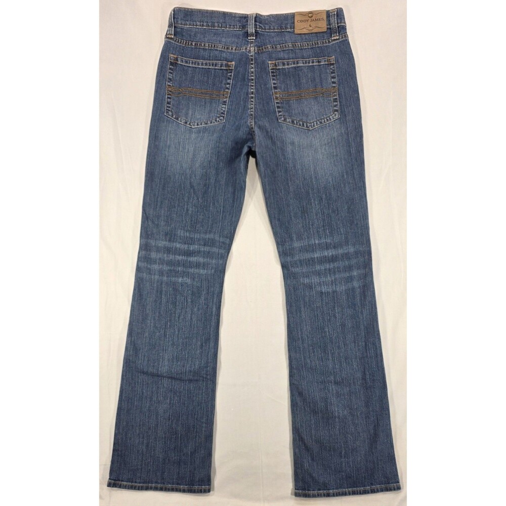 Cody James Jeans Men 35 x 36 Bootcut Relaxed Stretch Denim Western Cowboy Rodeo